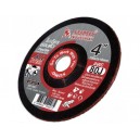 ใบเจียรเหล็ก 4" (100x2mm) AWC80J สีแดง SUMO