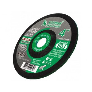 ใบเจียรเหล็ก 4" (100x2mm) Ceracut80J สีเขียว SUMO